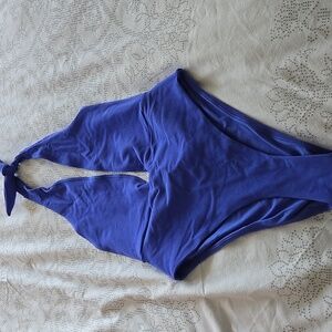 La SENZA Vibrant Blue Deep Plunge Swimwear